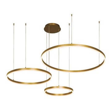 Zambelis 1956 - Candelabro suspenso LED LED/136W/230V dourada