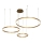 Zambelis 1956-D - Candelabro suspenso LED com regulação LED/136W/230V