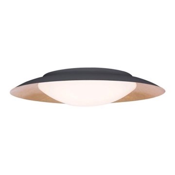 Zambelis 1962 - Iluminação de teto LED LED/28W/230V diâmetro 50 cm dourada
