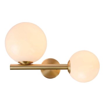 Zambelis 1995 - Iluminação de parede 1xG9/7W + 1xE14/15W/230V dourada