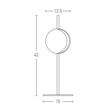 Zambelis 2004 - Candeeiro de mesa LED LED/8W/230V