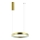 Zambelis 2005 - Candelabro suspenso LED com regulação LED/25W/230V dourada