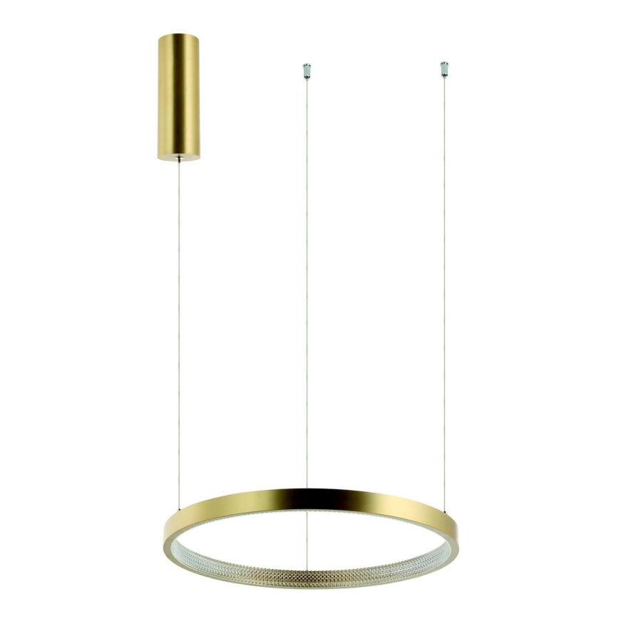 Zambelis 2007 - Candelabro suspenso LED com regulação LED/50W/230V dourada