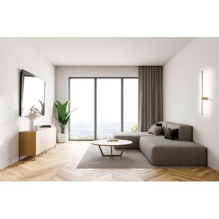 Zambelis 20117 - Iluminação de parede LED LED/20W/230V dourada