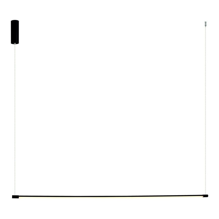 Zambelis 20119 - Candelabro suspenso LED LED/20W/230V preto