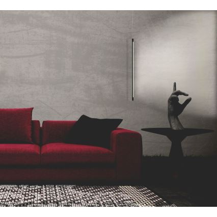 Zambelis 20121 - Candelabro suspenso LED LED/12W/230V preto