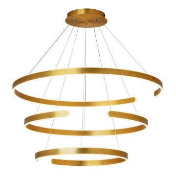 Zambelis 2014 - Candelabro suspenso LED com regulação LED/120W/230V dourada