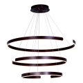 Zambelis 2015 - Candelabro suspenso LED com regulação LED/120W/230V castanho