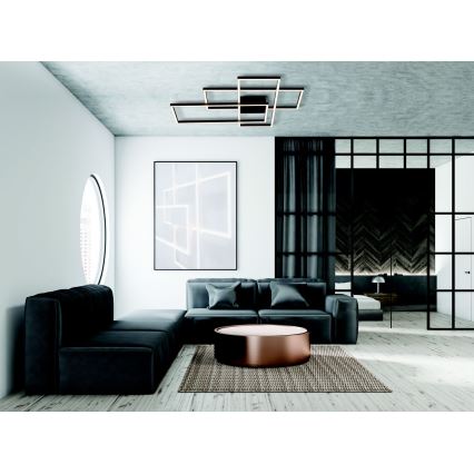 Zambelis 2020 - Candelabro integrado LED com regulação LED/55W/230V preto