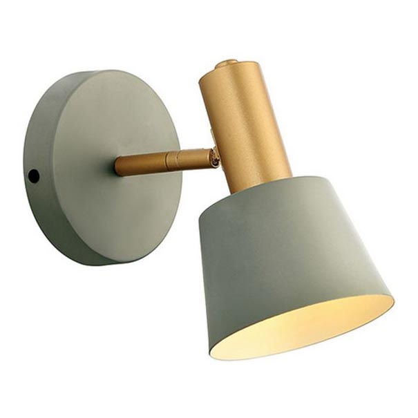 Zambelis 20219 - Foco de parede 1xE14/25W/230V cinzento