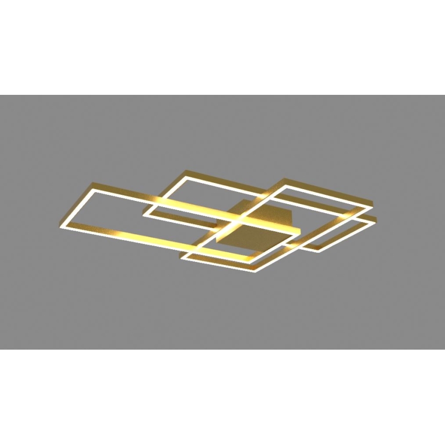 Zambelis 2022 - Candelabro integrado LED com regulação LED/55W/230V dourada
