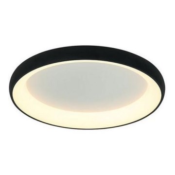 Zambelis 2040 - Iluminação de teto LED com regulação LED/30W/230V diâmetro 40 cm preto