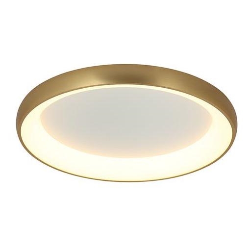Zambelis 2042 - Iluminação de teto LED com regulação LED/30W/230V diâmetro 40 cm dourada