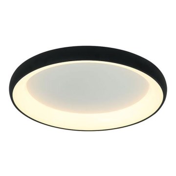 Zambelis 2048 - Iluminação de teto LED com regulação LED/50W/230V diâmetro 60 cm preto