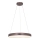 Zambelis 2055 - Candelabro suspenso LED com regulação LED/50W/230V diâmetro 60 cm castanho