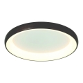 Zambelis 2059 - Iluminação de teto LED com regulação LED/60W/230V diâmetro 80 cm castanho