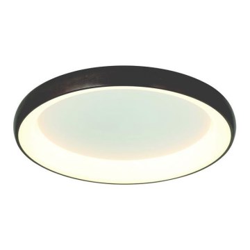 Zambelis 2059 - Iluminação de teto LED com regulação LED/60W/230V diâmetro 80 cm castanho
