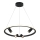 Zambelis 22012 - Candelabro suspenso LED com regulação LED/47W/230V diâmetro 60 cm preto
