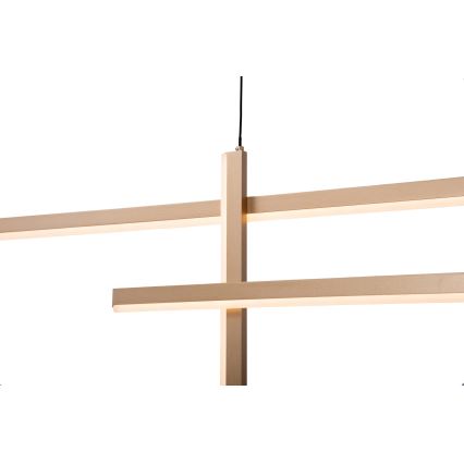 Zambelis 22022 - Candelabro suspenso LED com regulação LED/41W/230V dourada