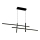 Zambelis 22023 - Candelabro suspenso LED com regulação LED/41W/230V preto