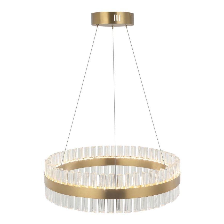 Zambelis 22040 - Candelabro suspenso LED com regulação LED/68W/230V dourada