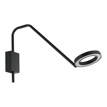 Zambelis 22042 - Iluminação de parede LED com regulação LED/7W/230V preto