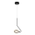 Zambelis 22045 - Candelabro suspenso LED com regulação LED/7W/230V CRI90 preto