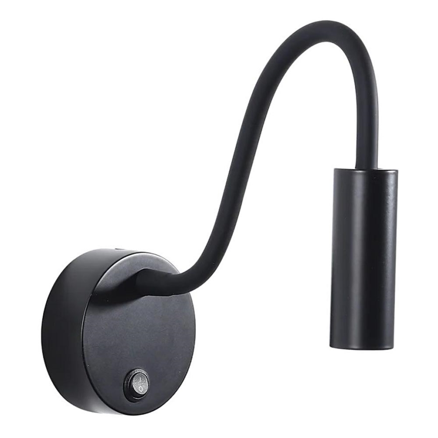 Zambelis 22049 - Candeeiro de parede LED LED/3W/230V CRI90 preto