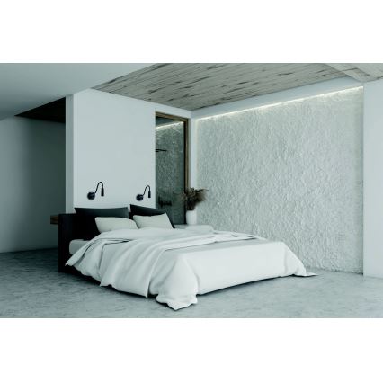 Zambelis 22049 - Candeeiro de parede LED LED/3W/230V CRI90 preto