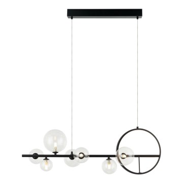 Zambelis 22063 - Candelabro suspenso LED com regulação LED/14W + 7xG9/7W/230V
