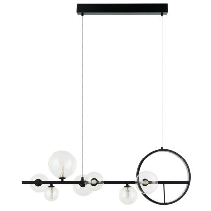 Zambelis 22063 - Candelabro suspenso LED com regulação LED/14W + 7xG9/7W/230V