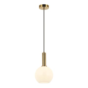 Zambelis 22071 - Candeeiro suspenso 1xE27/40W/230V diâmetro 20 cm dourado