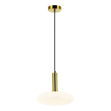 Zambelis 22072 - Candeeiro suspenso 1xE27/40W/230V diâmetro 30 cm dourado