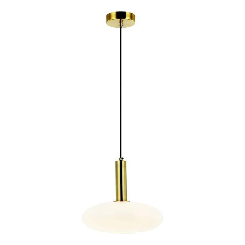 Zambelis 22072 - Candeeiro suspenso 1xE27/40W/230V diâmetro 30 cm dourado
