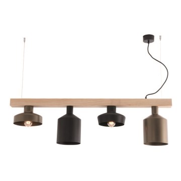 Zambelis 22213 - Candelabro suspenso 4xE27/40W/230V
