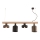 Zambelis 22213 - Candelabro suspenso 4xE27/40W/230V