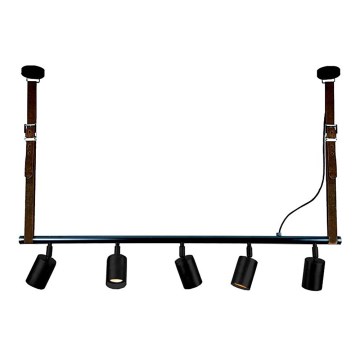 Zambelis 22224 - Candelabro suspenso 5xGU10/25W/230V
