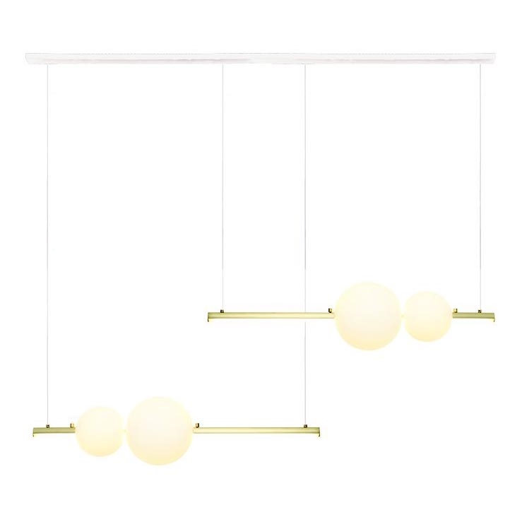 Zambelis 22235 - Candelabro suspenso LED com regulação LED/22W/230V dourada