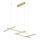 Zambelis 22242 - Candelabro suspenso LED com regulação LED/50W/230V dourada