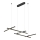Zambelis 22244 - Candelabro suspenso LED com regulação LED/50W/230V preto