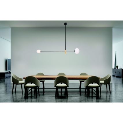 Zambelis 22267 - Candelabro suspenso 2xG9/9W/230V