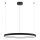 Zambelis 23035 - Candeeiro suspenso LED com regulação LED/45W/230V 3000K diâmetro 90 cm preto