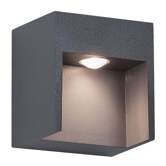 Zambelis E111 - Iluminação de parede exterior LED LED/3W/230V 3000K IP54