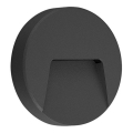 Zambelis E183 - Iluminação para escadas exteriores LED LED/3W/230V IP54 antracite