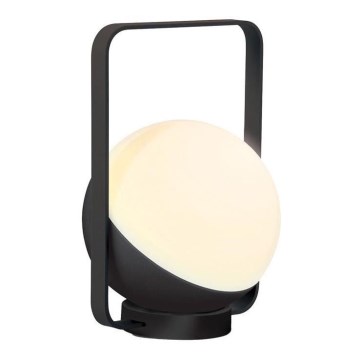 Zambelis E233 - Candeeiro exterior LED com regulação LED/1,5W/5V IP44 preto