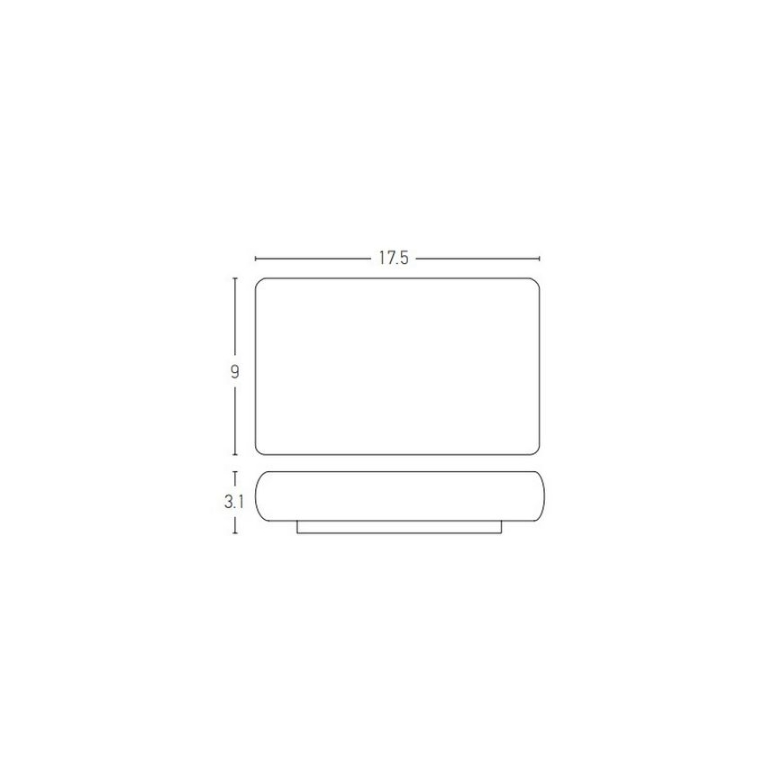 Zambelis E239 - Iluminação de parede exterior LED 2xLED/6W/230V IP65 antracite