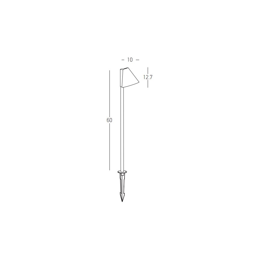 Zambelis E281 - Candeeiro exterior 1xGU10/20W/230V IP65 antracite