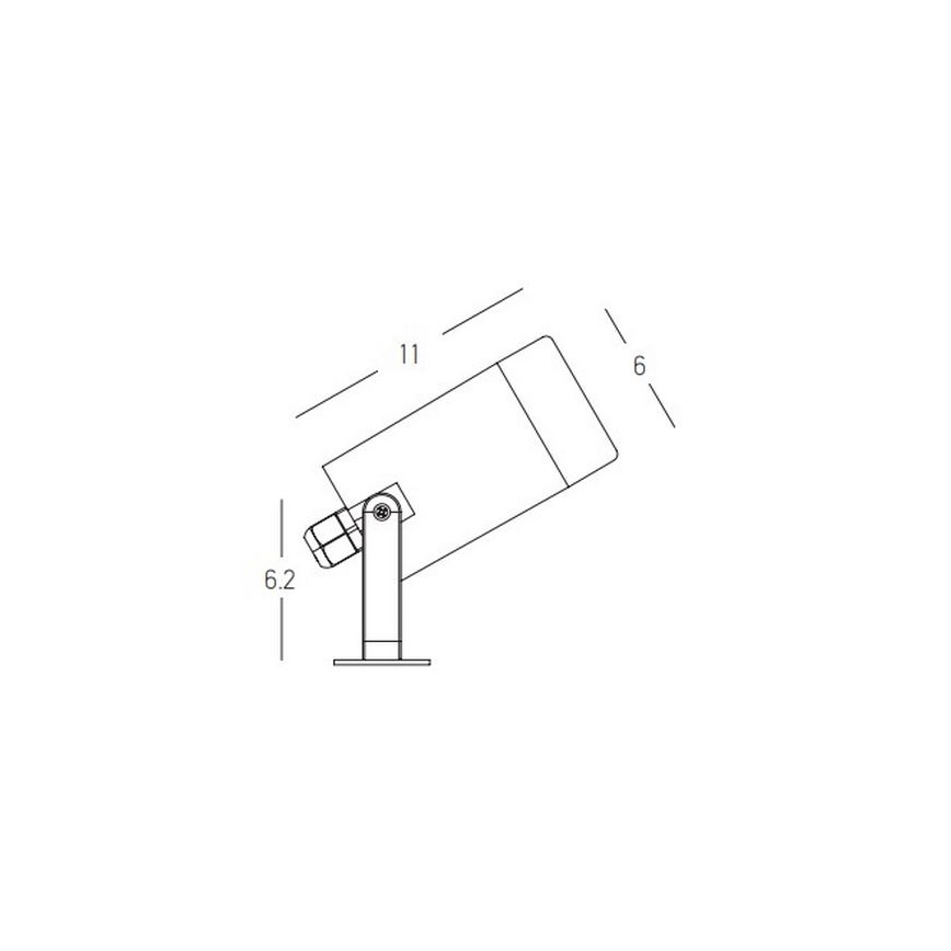 Zambelis E311 - Candeeiro exterior 1xGU10/7W/230V IP54