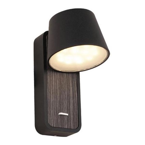 Zambelis H61 - Candeeiro de parede LED LED/7W/230V castanho