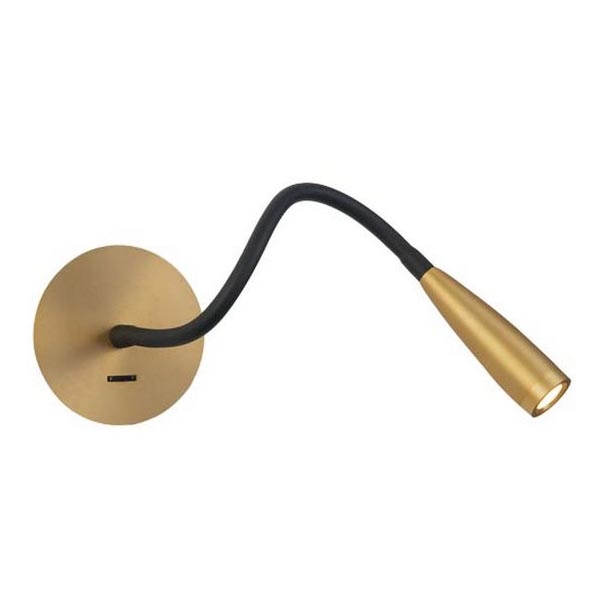 Zambelis H63 - Candeeiro de parede LED LED/3W/230V latão